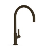 Mitigeur lavabo  Noir métallisé brossé - TRES 21190601KMB 