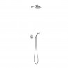 Kit de douche encastré Chromé - TRES 21599002