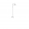 Mitigeur douche Douche fixe de 242x242 mm à rotule Chromé - TRES 21899501