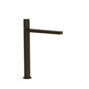 Mitigeur lavabo  Noir métallisé brossé - TRES 21180302KMB 