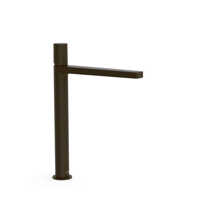 Mitigeur lavabo  Noir métallisé brossé - TRES 21180302KMB 