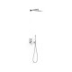 Kit de douche encastré Rapid-Box Chromé - TRES 20228004