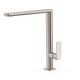 Mitigeur lavabo bec 35x15 mm Acier - TRES 20020503AC