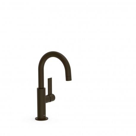 Mitigeur lavabo  Noir métallisé brossé - TRES 21190401KMB 