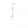 Ensemble mitigeur douche Douche fixe de 242x242 mm Chromé - TRES 21819101 