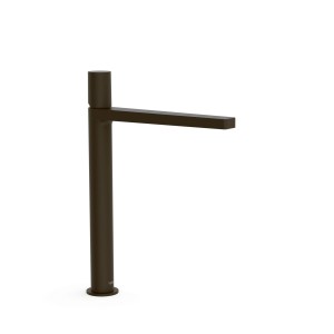 Mitigeur lavabo  Noir métallisé brossé - TRES 21180302KMB 