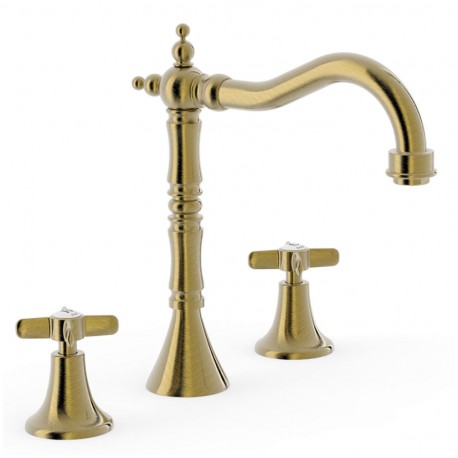 Mélangeur lavabo à installation libre Laiton Vieilli  - TRES 24210501LV
