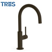 Mitigeur lavabo  Noir Bronze - TRES 26290402KMB