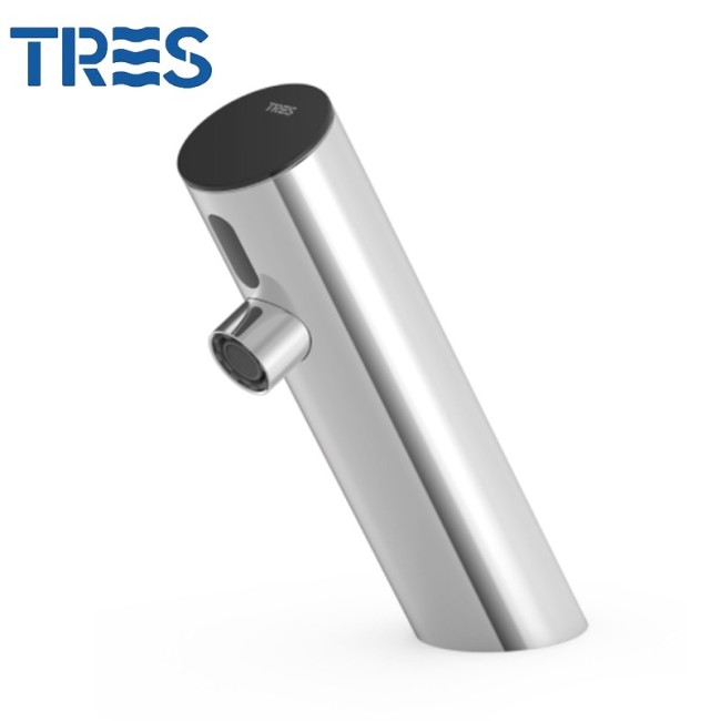 Robinet électronique de lavabo une seule eau Chromé - TRES 39210302