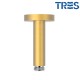 Raccord Toit pour douche de tête Or Mat 24K - TRES 13452102OM