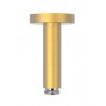 Raccord Toit pour douche de tête Or Mat 24K - TRES 13452102OM