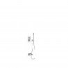 Kit de douche encastré Rapid-Box WHITEMAT (blanc mat) - TRES 00628006BM