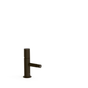 Mitigeur bidet  Noir métallisé brossé - TRES 06112001KMB 