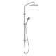 Kit ECO‑TERM Douche fixe de Ø 225 mm avec Douchette massage - TRES 06163505