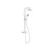Ensemble mitigeur douche Douche fixe diam 250 mm à rotule Chromé - TRES 08119703