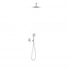 Kit de douche encastré Chromé - TRES 20018009 