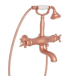 Mélangeur bain-douche thermostatique CHAMBORD Or rose brossé - CRISTINA ONDYNA CN18234P 