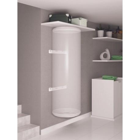 Console universelle chauffe-eau et PECS verticaux muraux - Atlantic 009124 