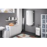 Chauffe-eau électrique Chaufféo blindé vertical mural compact 100L - Atlantic 021225 