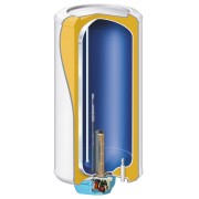 Chauffe-eau électrique Zeneo ACI Hybride vertical mural 050L - Atlantic 153105 