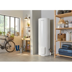 Chauffe-eau électrique Zénéo ACI Hybride vertical sur socle 300L - Atlantic 154319 