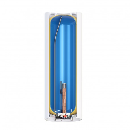 Chauffe-eau électrique Zénéo ACI Hybride vertical mural compact 150L - Atlantic 156212 