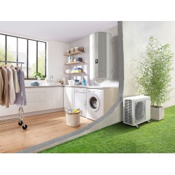 Chauffe-eau thermodynamique Calypso Split vertical sur socle 270L - Atlantic 232514 