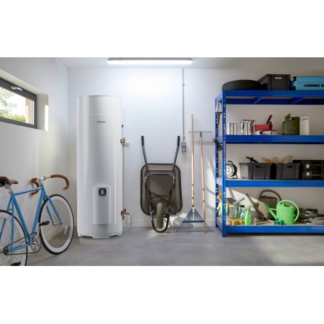 Chauffe-eau thermodynamique Égéo vertical sur socle 250L - Atlantic 232517 