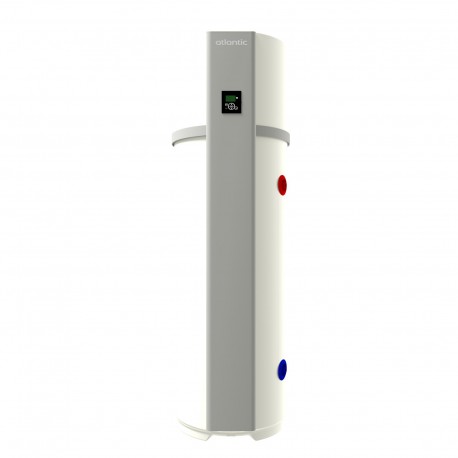 Chauffe-eau thermodynamique Calypso connecté vertical sur socle 250L - Atlantic 286041 