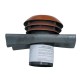 Ent/sort air toiture rouge diam 125mm - Atlantic 464055
