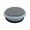 Ent/sort air murale pvc diam 125mm - Atlantic 464057