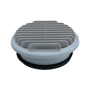 Ent/sort air murale pvc diam 125mm - Atlantic 464057 