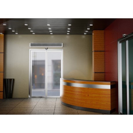 Ridair 1500 - rideau apparent 150 cm - Atlantic 611533 