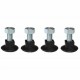 Kit pieds stabilisateurs pour trepied universel - Atlantic 800288