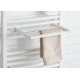 Barre sèche-linge blanc pour sèche-serviettes tubes ronds - Atlantic 850221