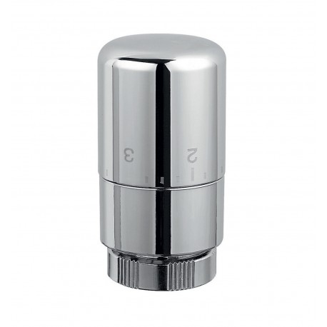 Tête thermostatique pour sèche-serviettes chrome - Atlantic 850321 