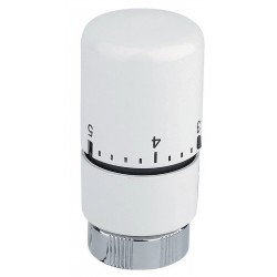 Tête thermostatique pour sèche-serviettes blanche - Atlantic 850322 