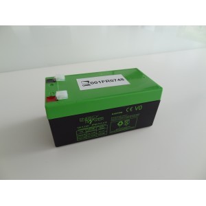 Batterie 12V 3,3Ah pour LBF40 CAME FR0748