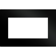 PLV3M BK Plaque noire en verre 3 modules CAME 67900160 