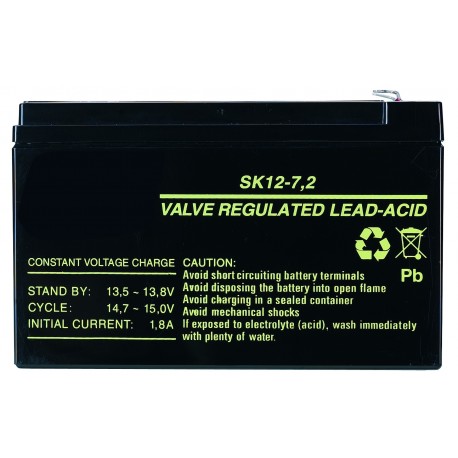 OH/B065-Accumulateur 12V 6,5 A CAME 67900501 