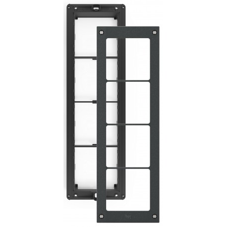 MTMTP4MVR - Cadre avec châssis porte-modules pour 4 modules, version VR CAME 60020770 