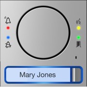 MTMFA1P - Façade pour module audio avec bouton simple CAME 60020060 