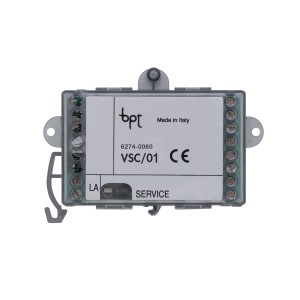 VSC/01- Module de branchement caméra analogique sur BUS vidéo (4 caméras par module) CAME 62740060 