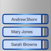 MTMF3P - Façade pour module appels avec 3 boutons CAME 60020120 