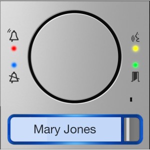 MTMFA1P - Façade pour module audio avec bouton simple CAME 60020060 