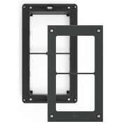 MTMTP2MVR - Cadre avec châssis porte-modules pour 2 modules, version VR CAME 60020750 