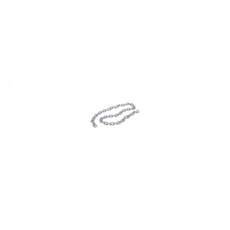 Chaîne En Acier C15 Galvanisé - 3 Mm, Maillons Longs, Rouleau De 25 M - Pour Bricolage, Suspension, Sécurité (DIN 5685)