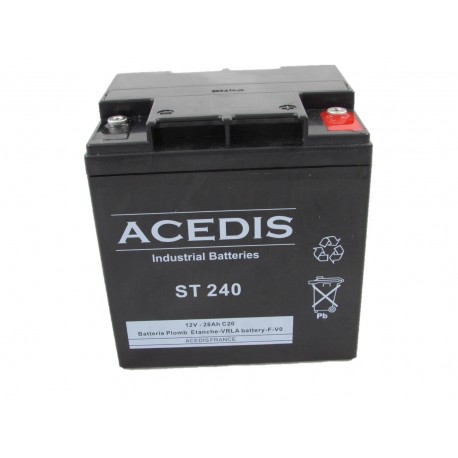 23ST240B Batterie 12V 28Ah CAME FR2021 