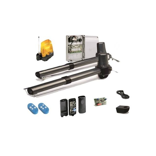 Système complet KRONO pour portails battants jusqu'à 3m par vantail CAME U-1641 