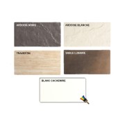 Radiateur à inertie Touch Silicium Ardoise Noire 800W Vertical - Valderoma AN08VET